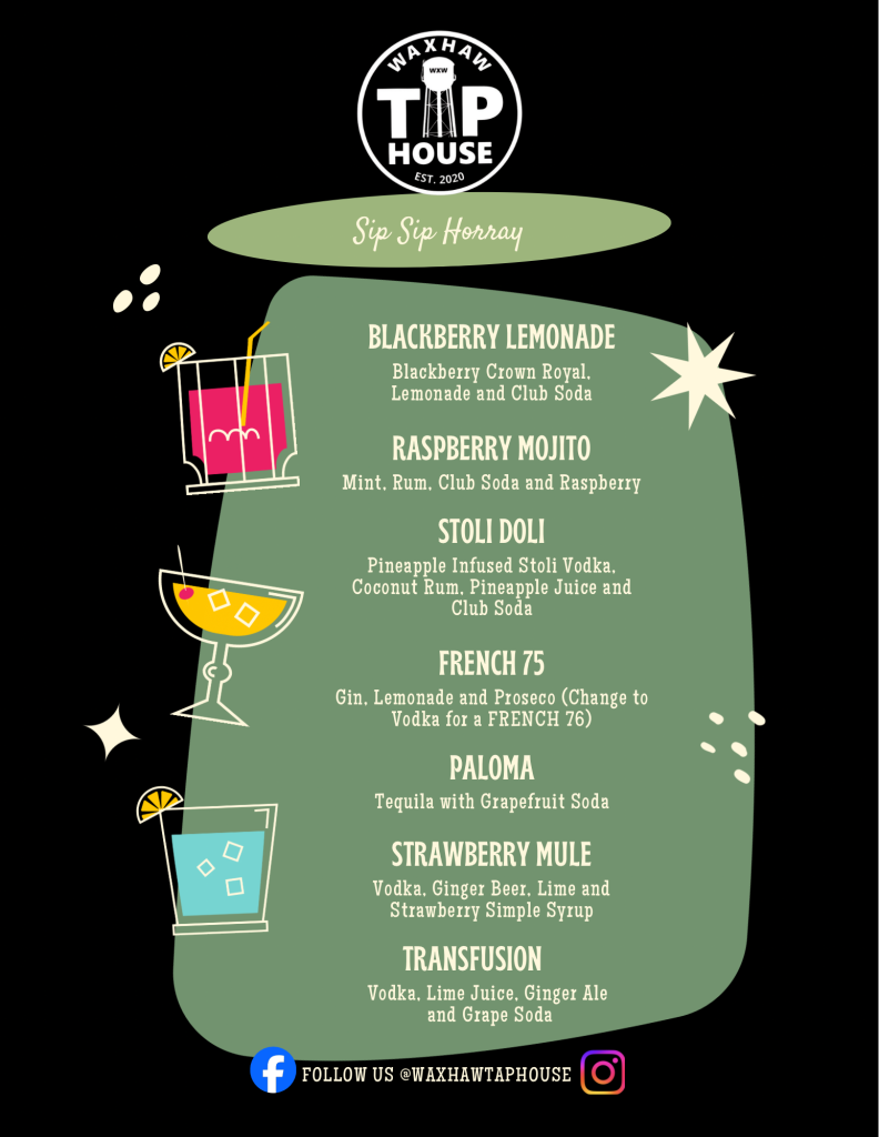 Cocktail Menu