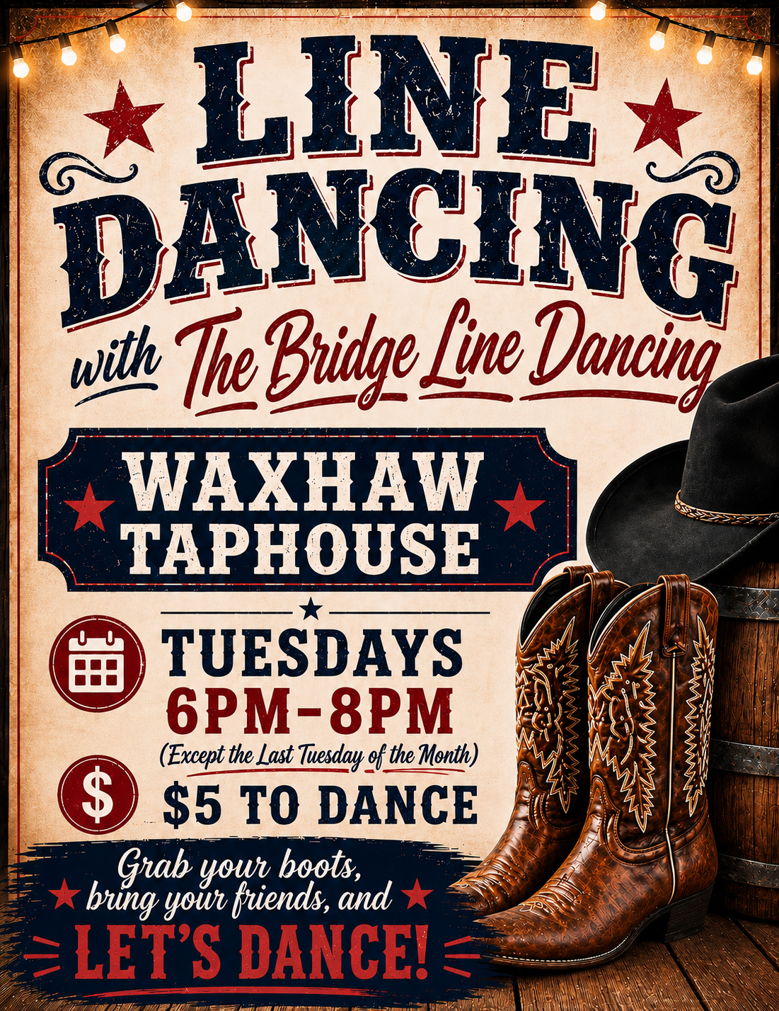Line Dancing with The Bridge