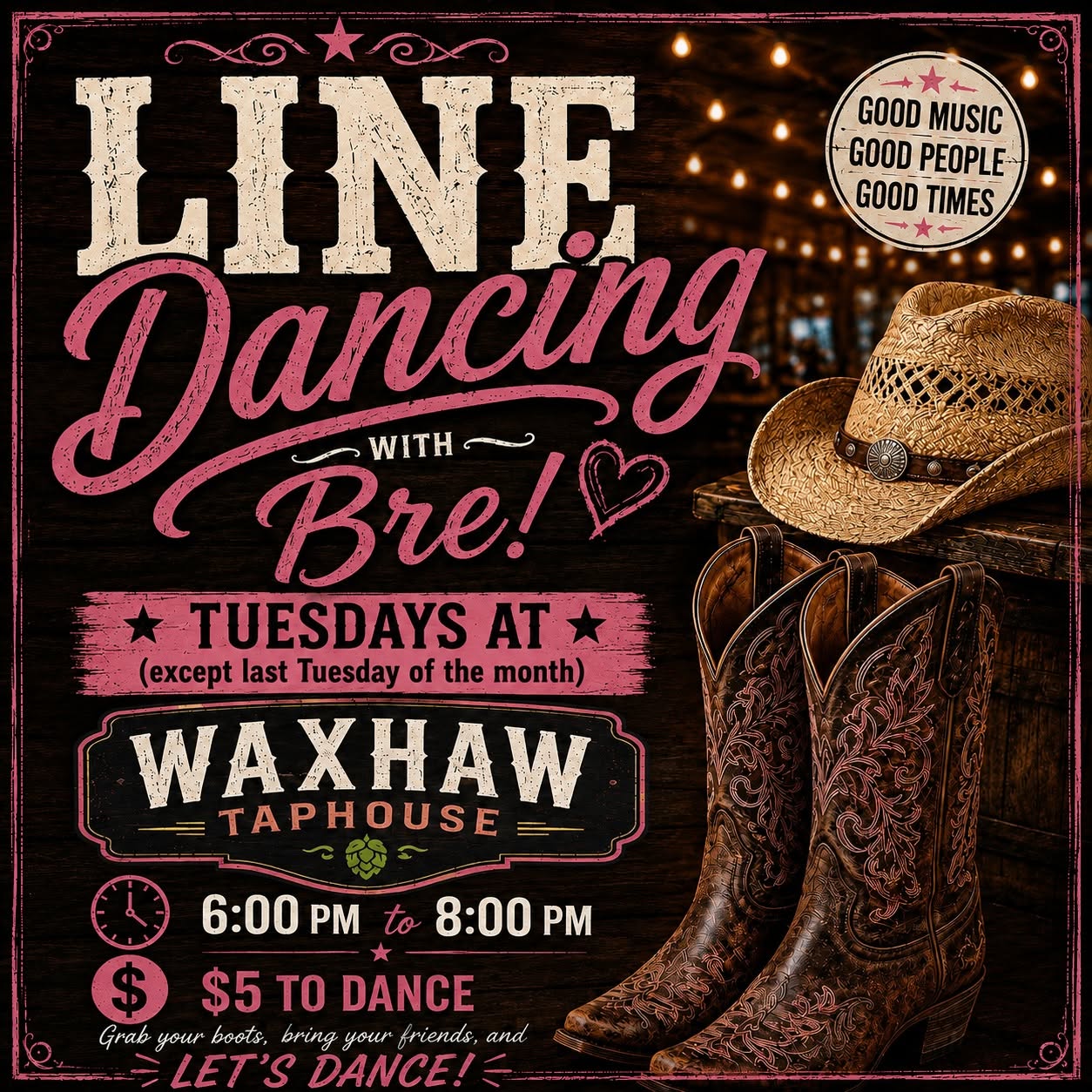 Line Dancing with Bre