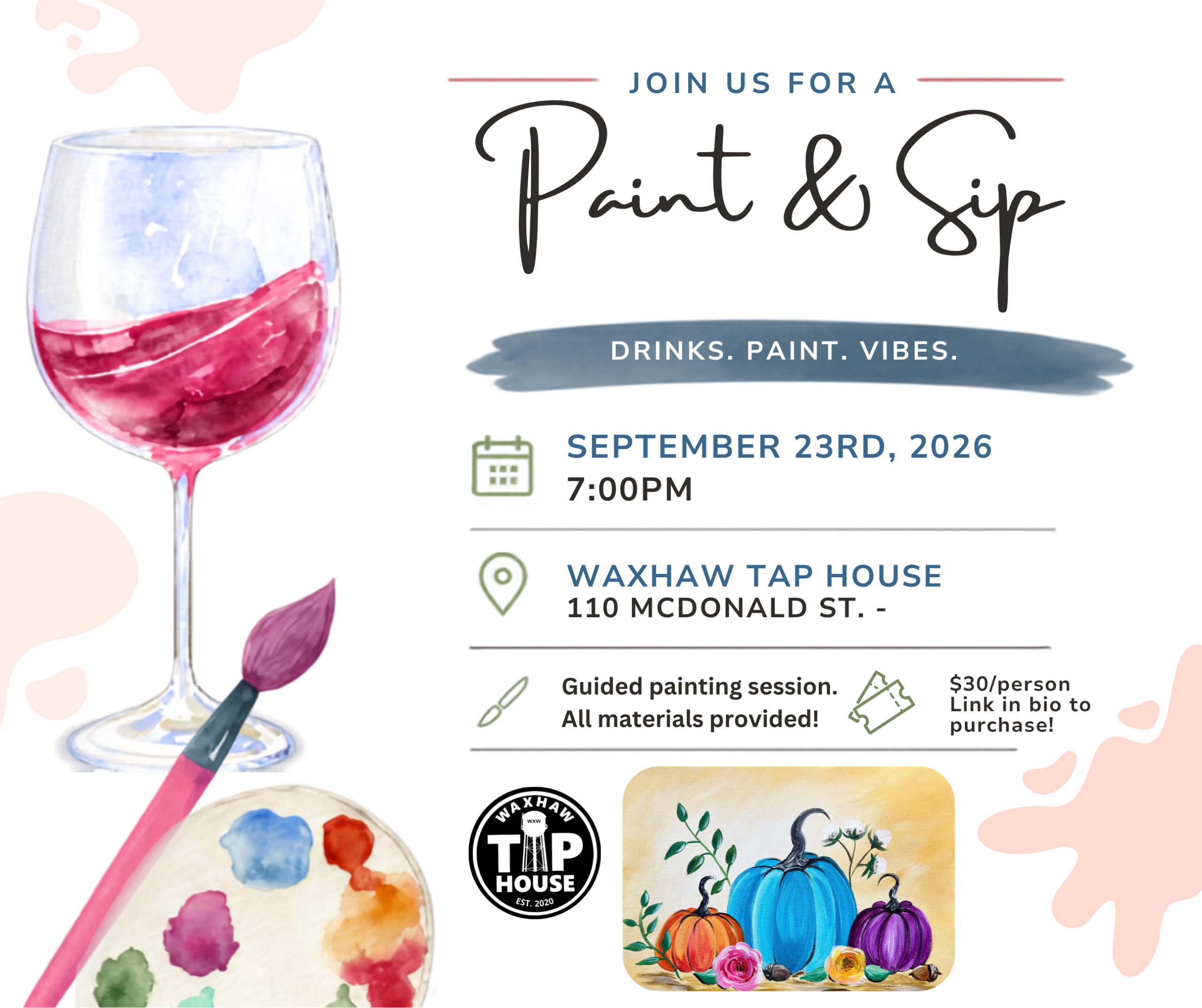 Paint & Sip with Morgan